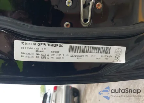 2013 Dodge Dart Sxt/Rallye из США, поврежденный, VIN 1C3CDFBA2DD238476